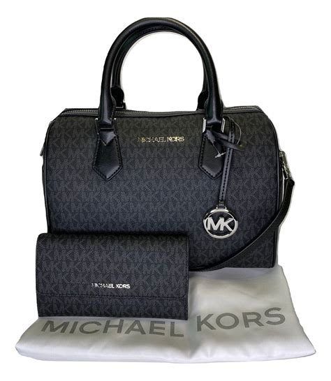 michael kors bedford duffle|Michael Kors travel set.